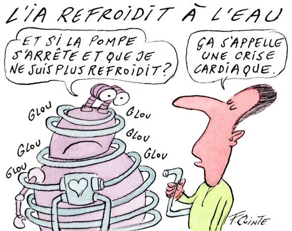Dessin: Datacenter : Schneider standardise le refroidissement liquide